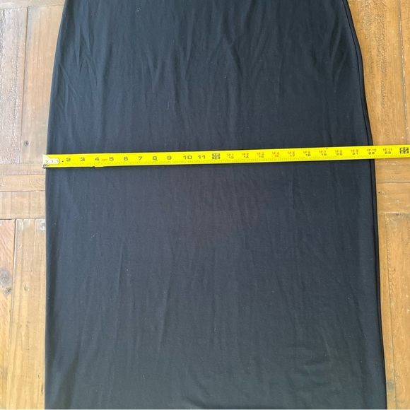 Eileen Fisher System Dress Viscose Jersey Tank Dress Large Black NWT Minimalist - Picture 7 of 8